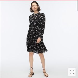 J crew black dress Polka Dot 2